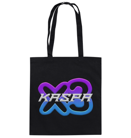 x3_kaspa Logo - Baumwolltasche