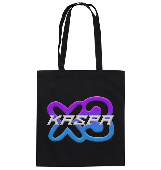 x3_kaspa Logo - Baumwolltasche
