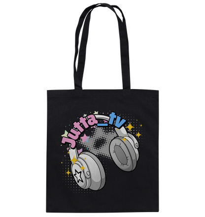 Jutta_tv Logo2 - Baumwolltasche