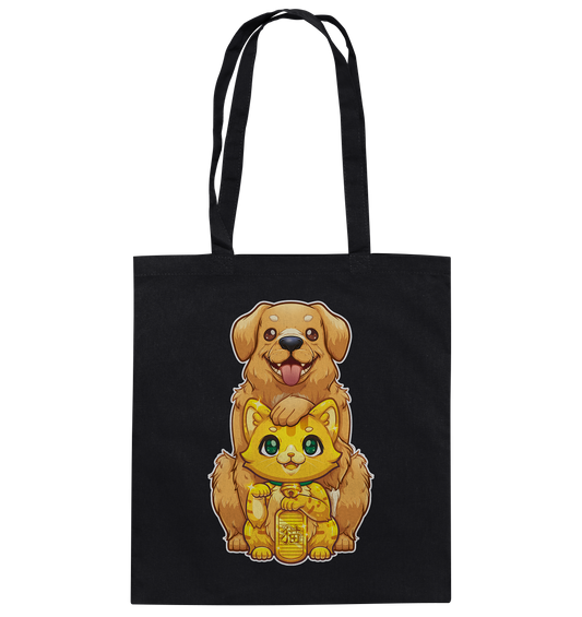FeineKatze Goldig - Baumwolltasche