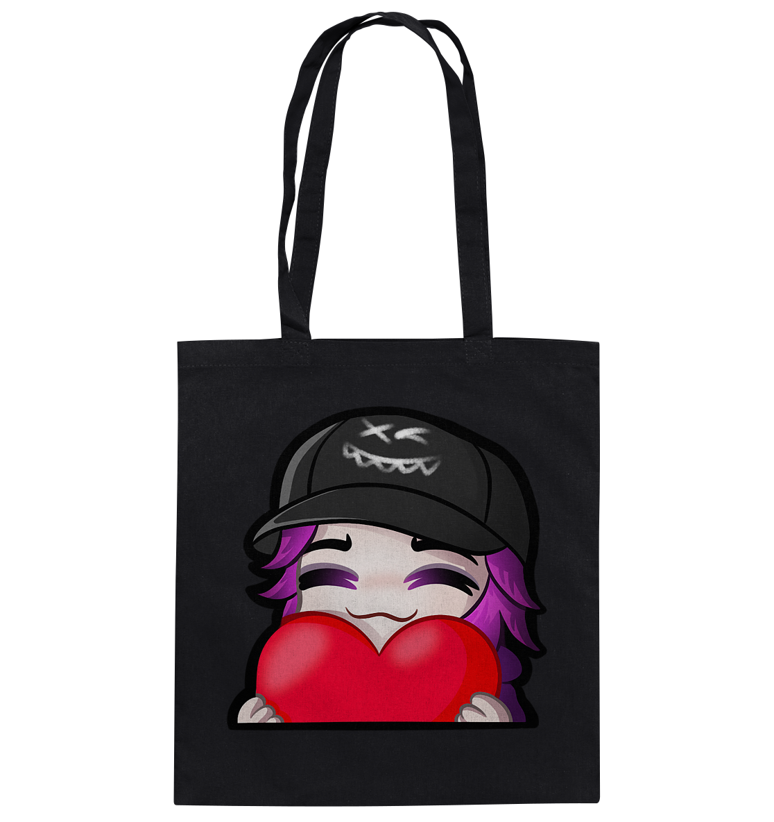 x3_kaspa Love - Baumwolltasche