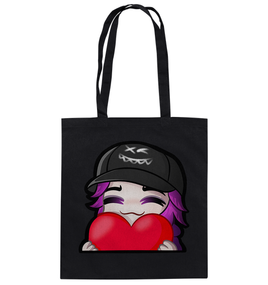 x3_kaspa Love - Baumwolltasche
