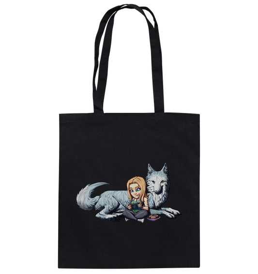 StaceyLucia Wolf - Baumwolltasche