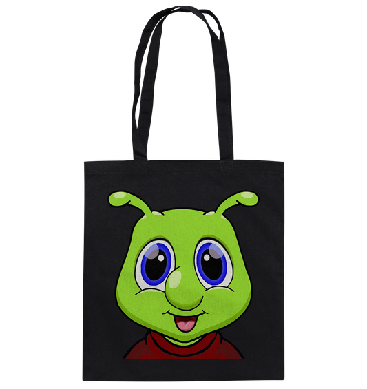 Raupi Face - Baumwolltasche