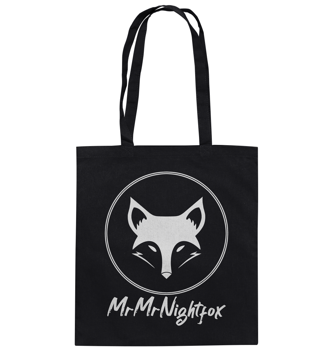 MrMrNightfox Logo - Baumwolltasche