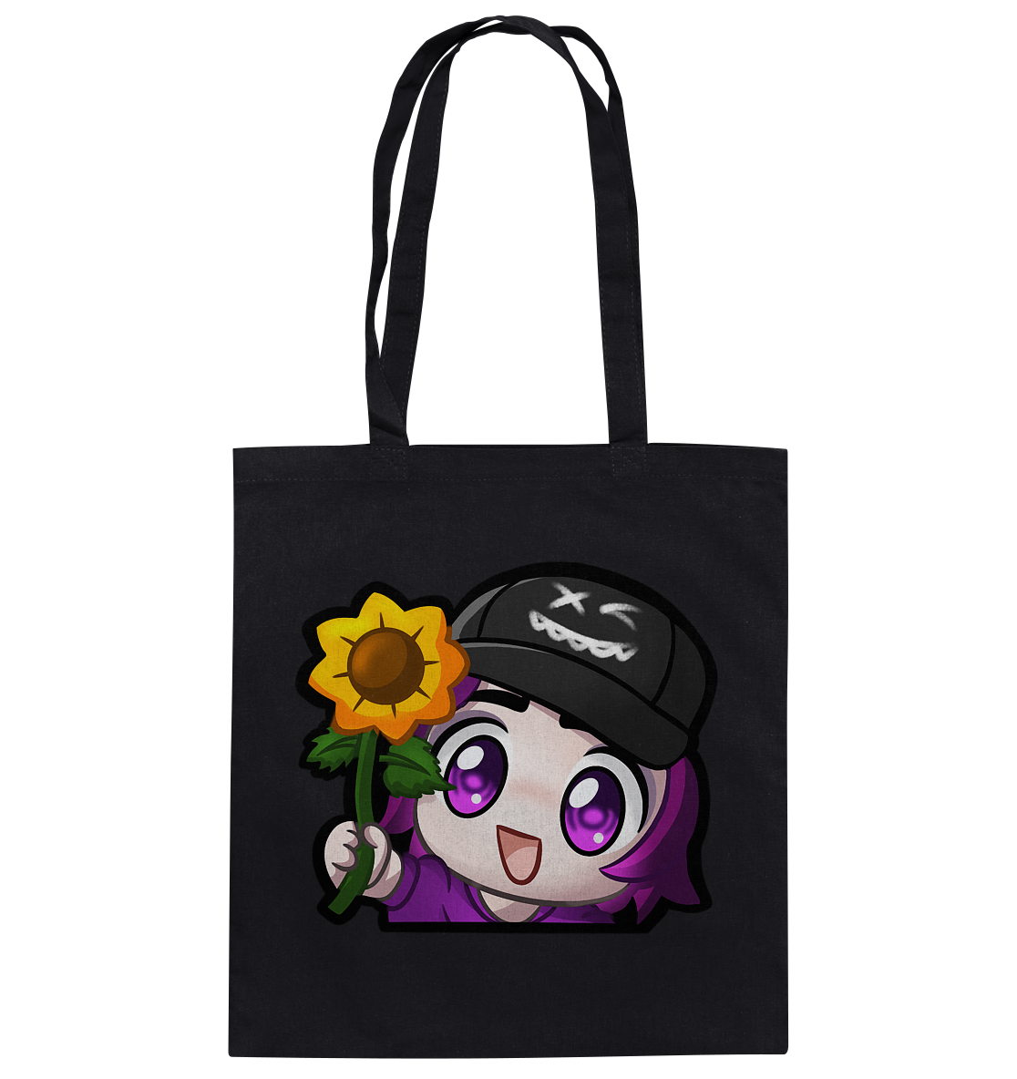 x3_kaspa Flower - Baumwolltasche