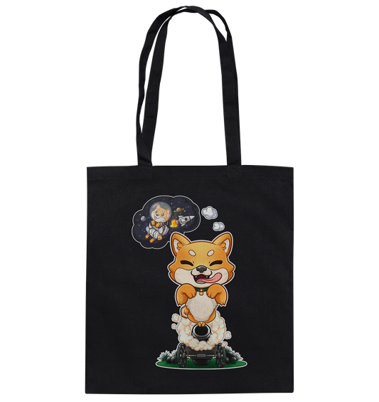 FeineKatze Shiba Astronaut - Baumwolltasche