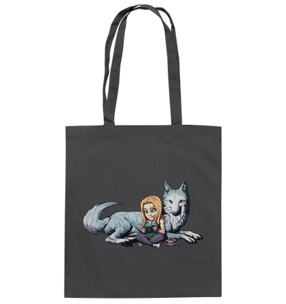 StaceyLucia Wolf - Baumwolltasche