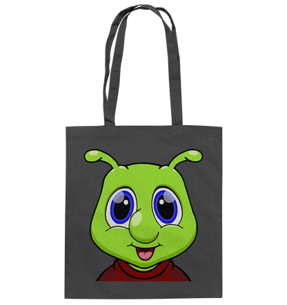 Raupi Face - Baumwolltasche