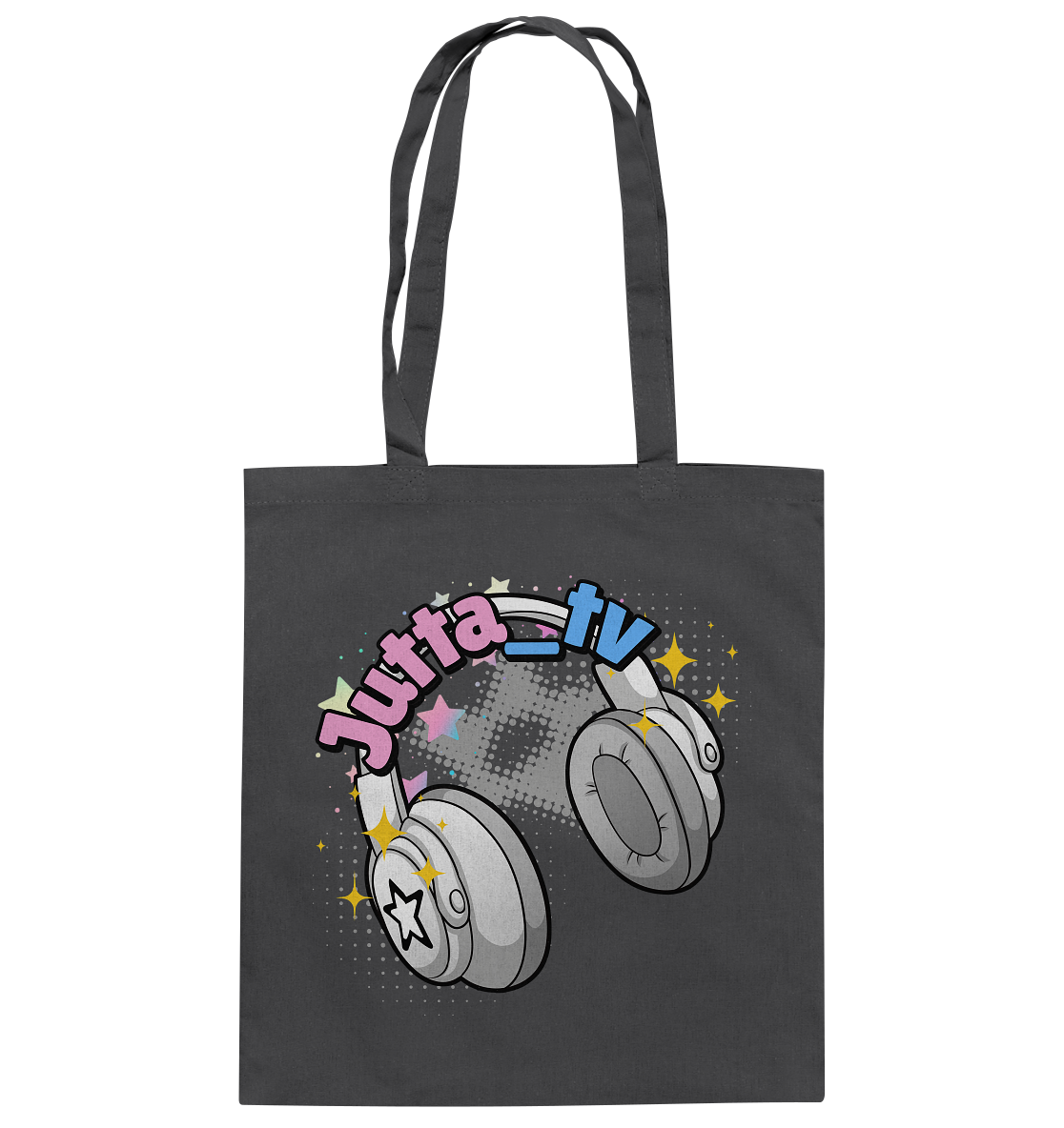 Jutta_tv Logo2 - Baumwolltasche