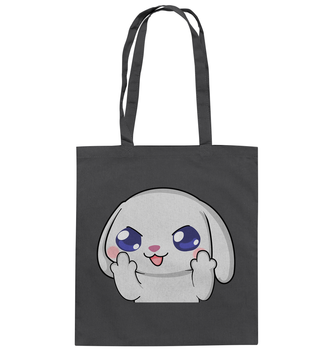 HuwJeffner MiddleFinger - Baumwolltasche