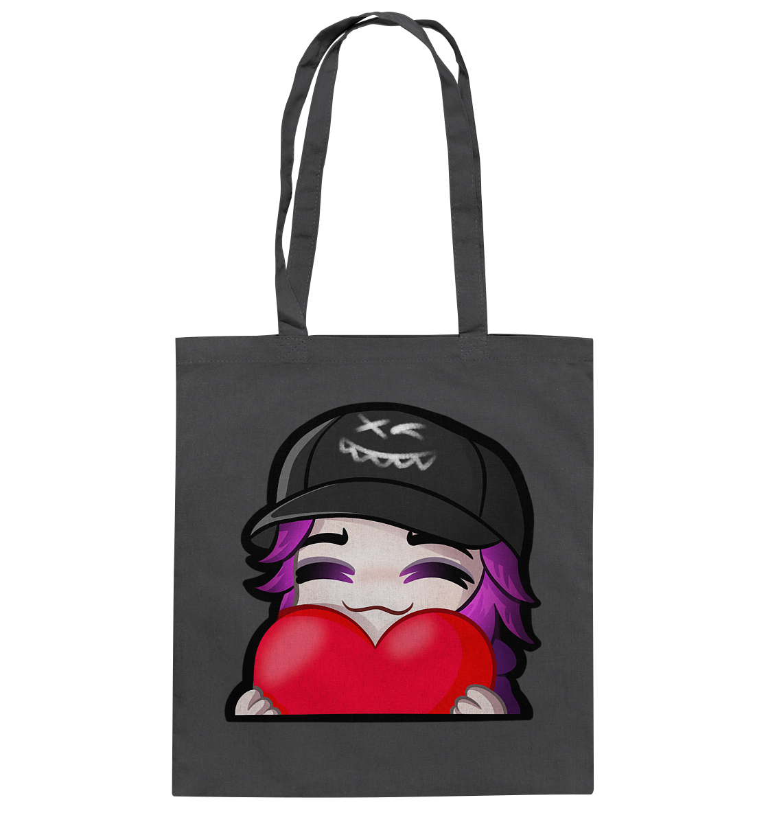 x3_kaspa Love - Baumwolltasche