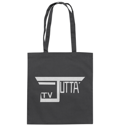 Jutta_tv Schriftzug - Baumwolltasche