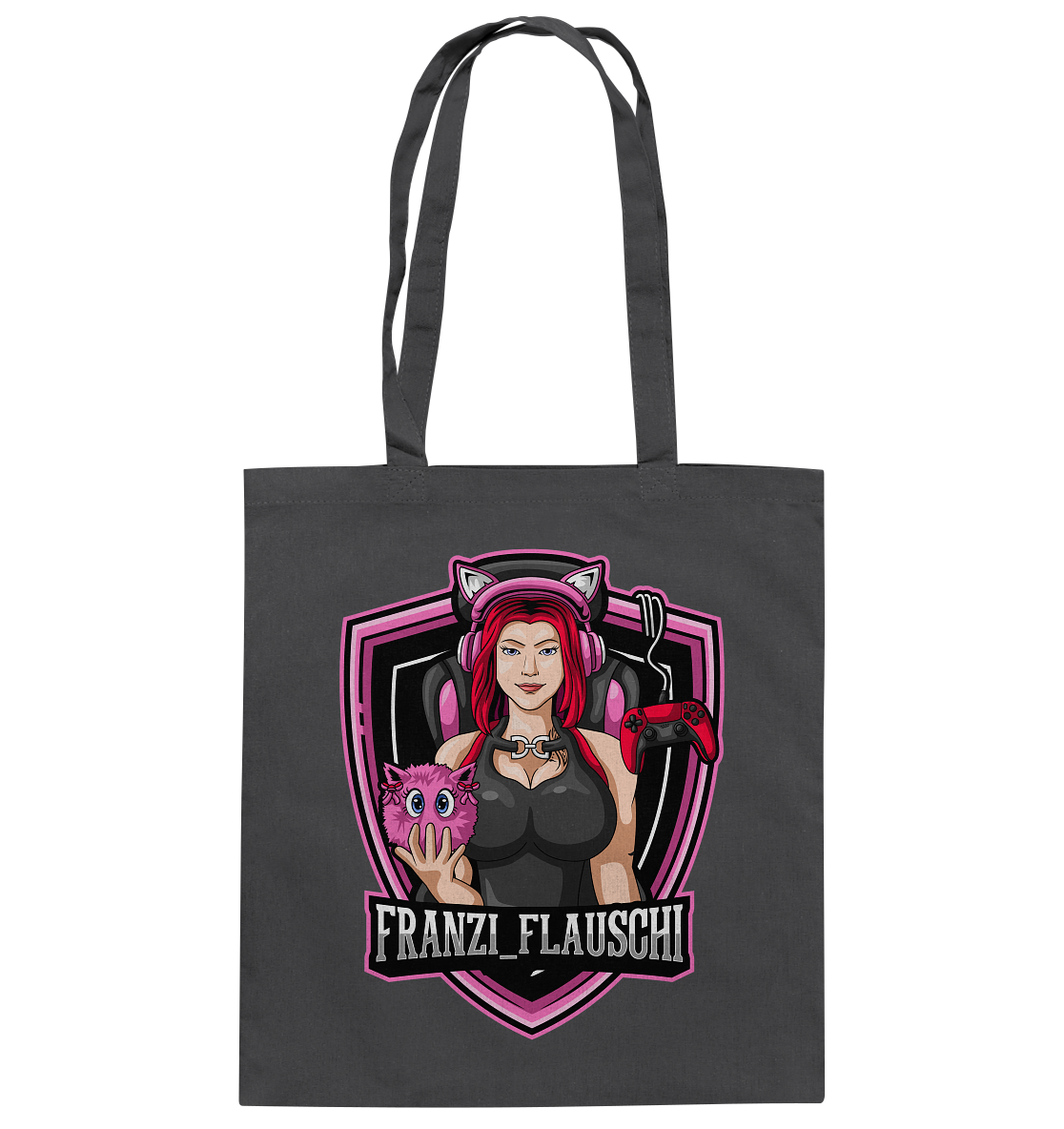 Franzi_Flauschi Logo - Baumwolltasche