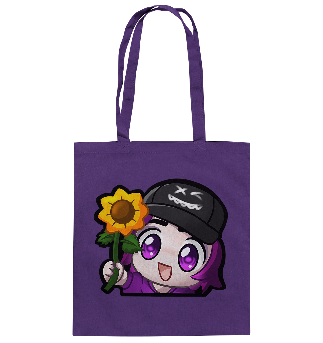 x3_kaspa Flower - Baumwolltasche
