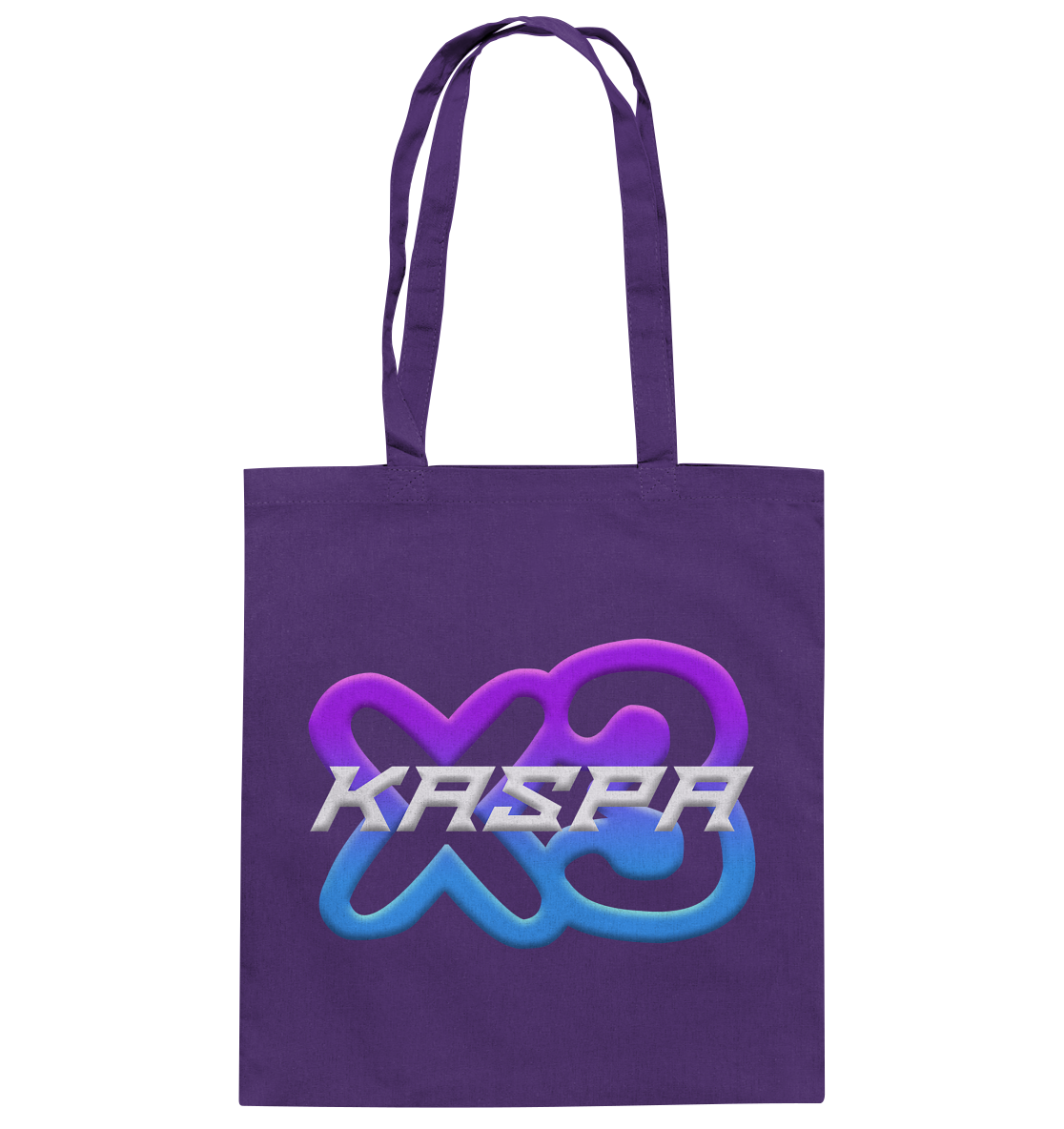 x3_kaspa Logo - Baumwolltasche