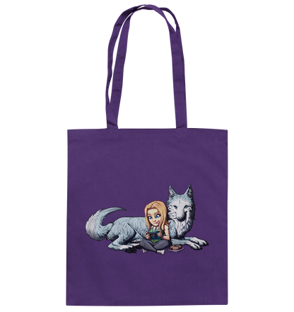 StaceyLucia Wolf - Baumwolltasche