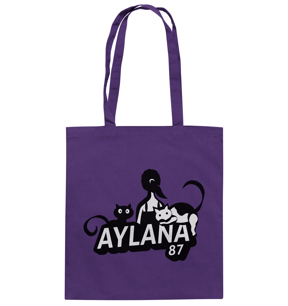 Aylana87 Logo - Baumwolltasche