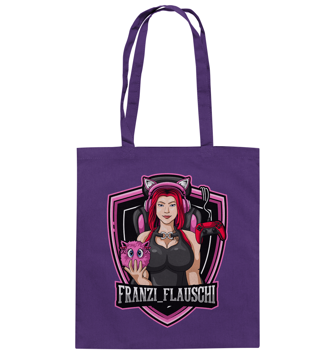 Franzi_Flauschi Logo - Baumwolltasche
