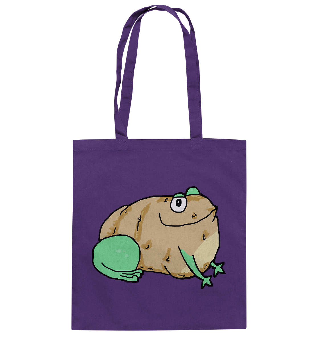 Aylana87 Kartoffelfrosch - Baumwolltasche