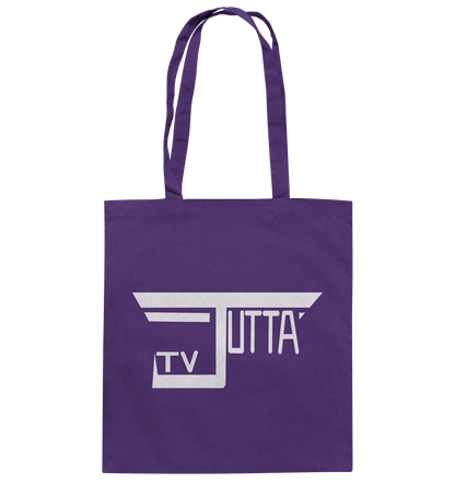 Jutta_tv Schriftzug - Baumwolltasche