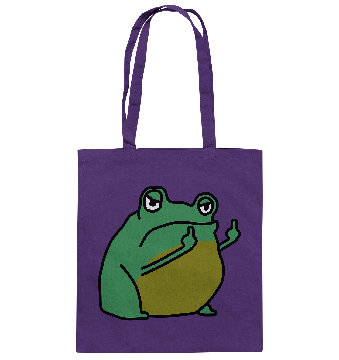 Aylana87 Kackfrosch - Baumwolltasche