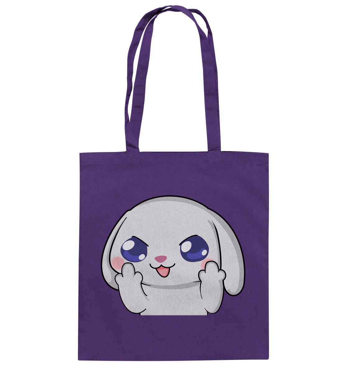HuwJeffner MiddleFinger - Baumwolltasche