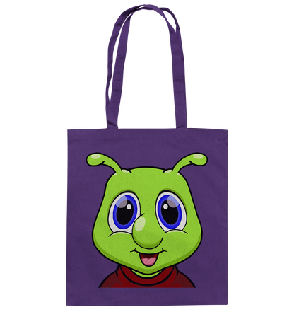 Raupi Face - Baumwolltasche