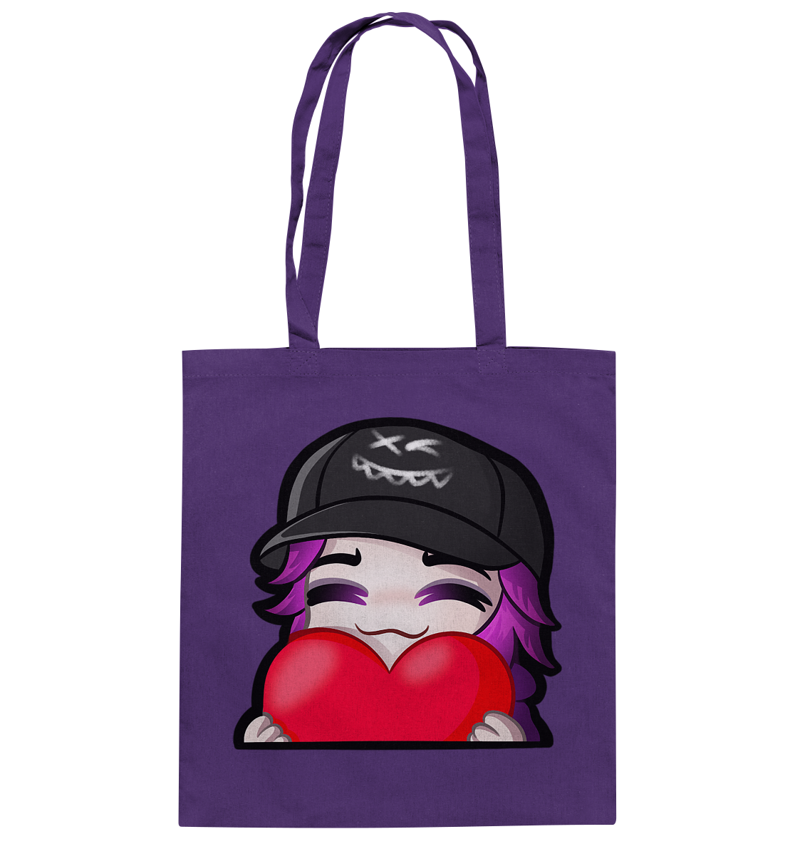 x3_kaspa Love - Baumwolltasche