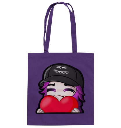 x3_kaspa Love - Baumwolltasche