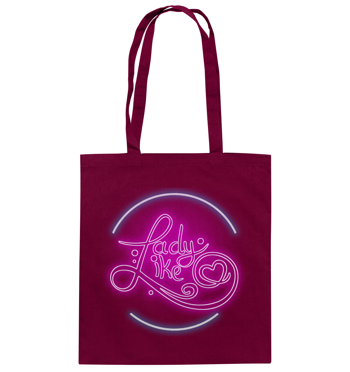 xLadyLikex Logo - Baumwolltasche