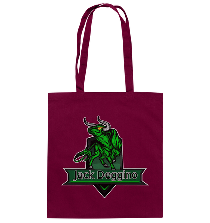 JackDeggino Logo - Baumwolltasche