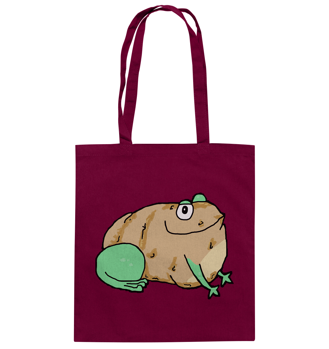 Aylana87 Kartoffelfrosch - Baumwolltasche