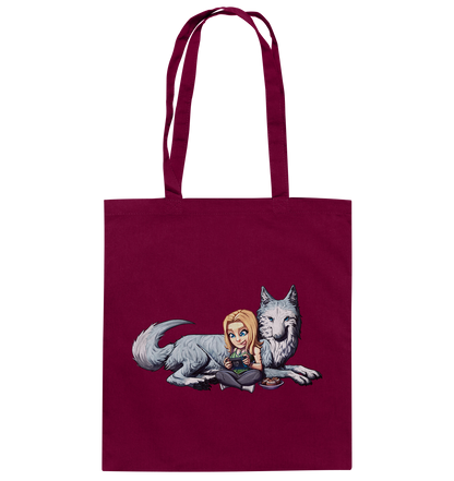StaceyLucia Wolf - Baumwolltasche