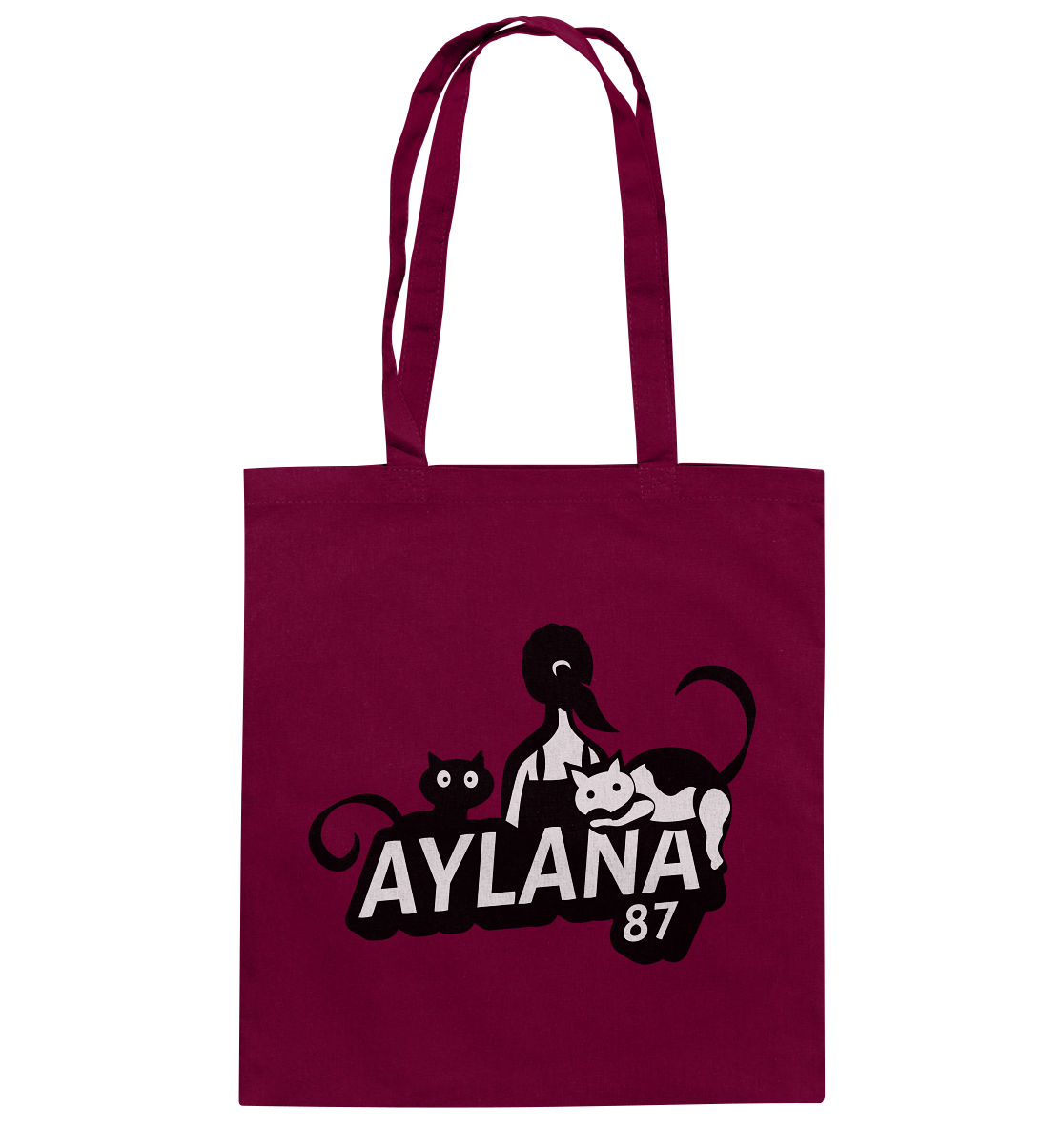 Aylana87 Logo - Baumwolltasche