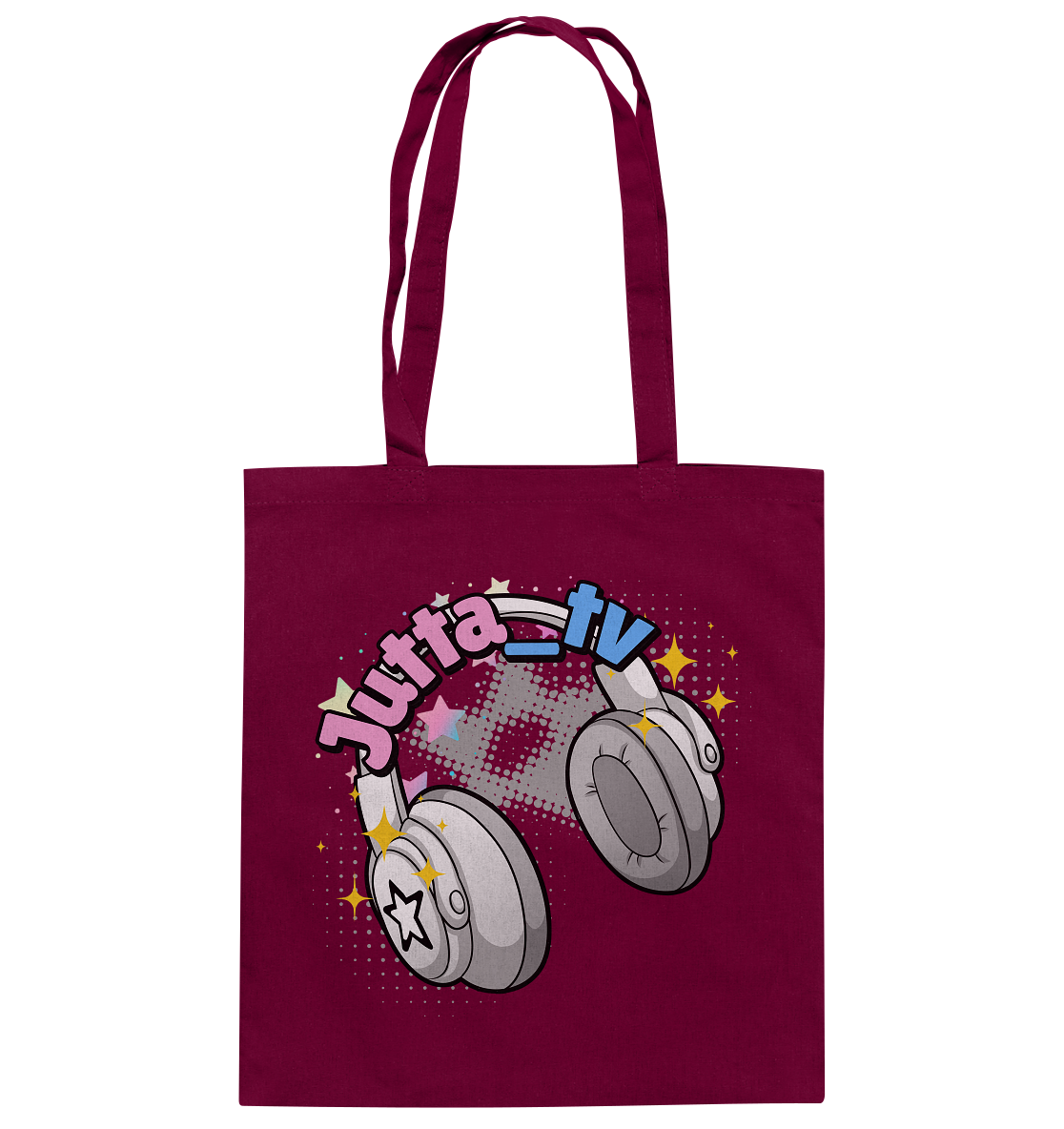 Jutta_tv Logo2 - Baumwolltasche