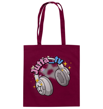 Jutta_tv Logo2 - Baumwolltasche
