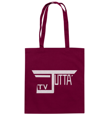 Jutta_tv Schriftzug - Baumwolltasche