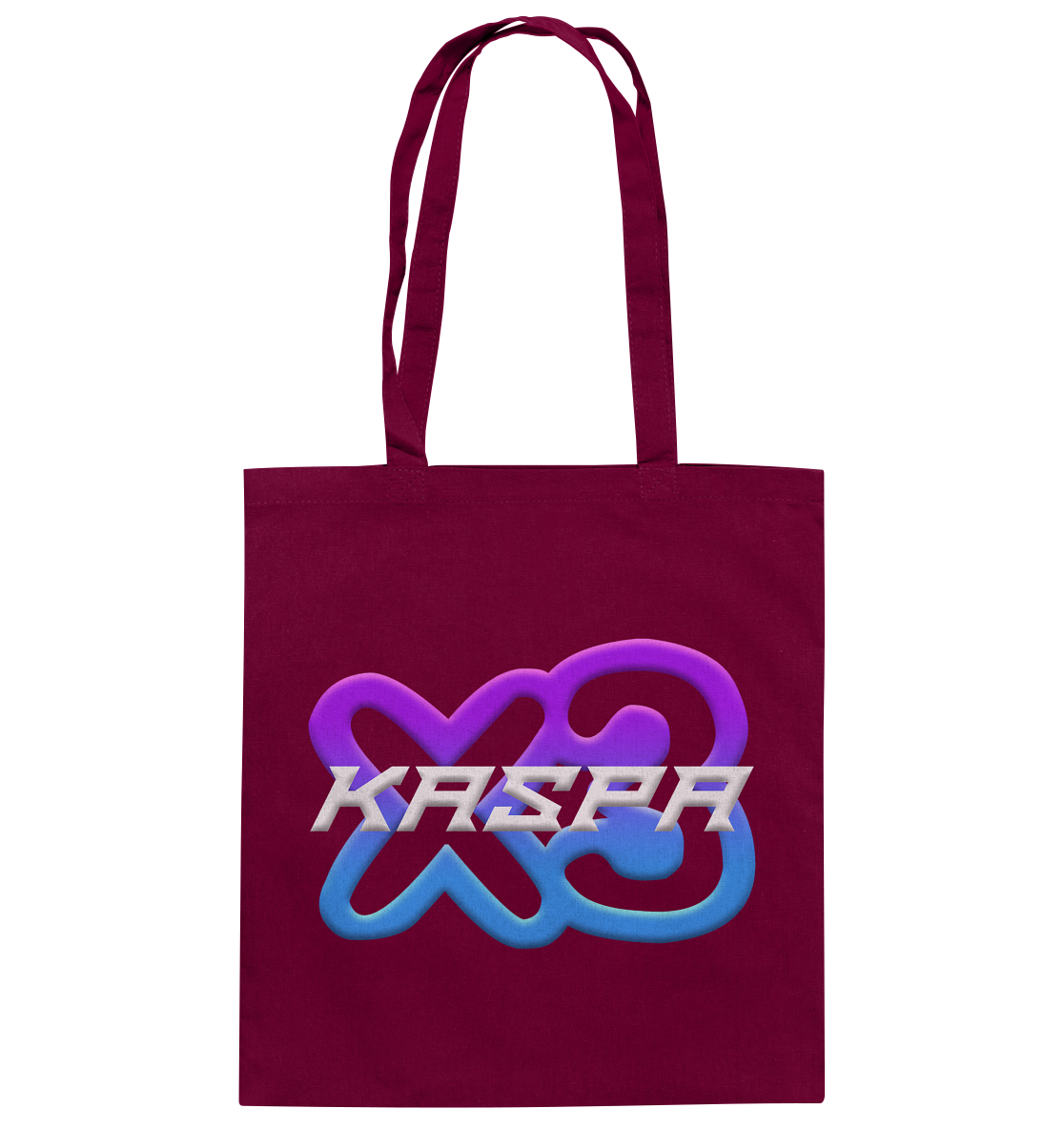 x3_kaspa Logo - Baumwolltasche