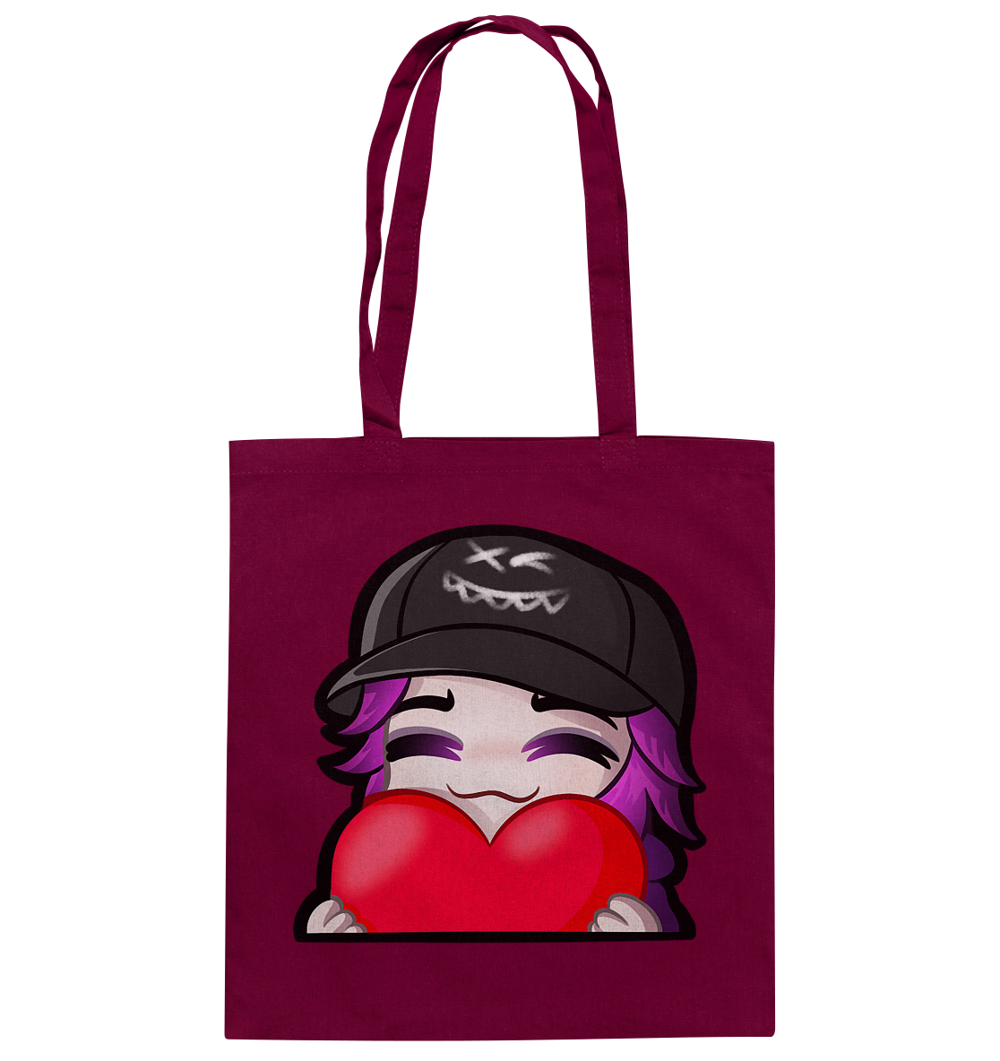 x3_kaspa Love - Baumwolltasche