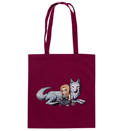StaceyLucia Wolf - Baumwolltasche