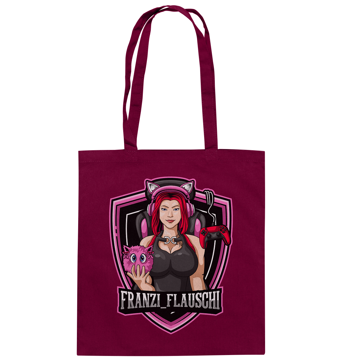 Franzi_Flauschi Logo - Baumwolltasche