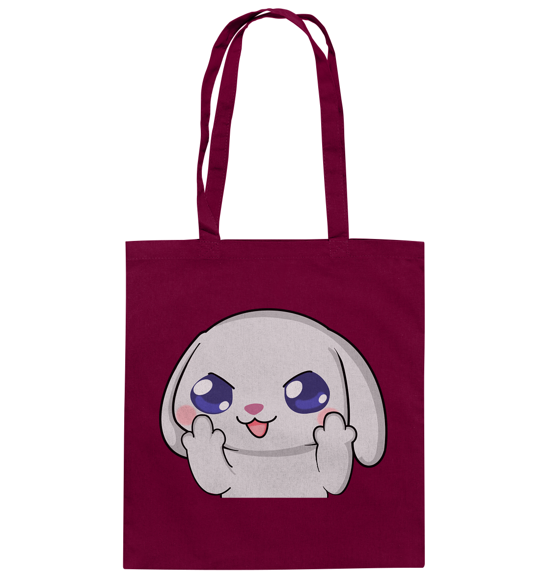 HuwJeffner MiddleFinger - Baumwolltasche