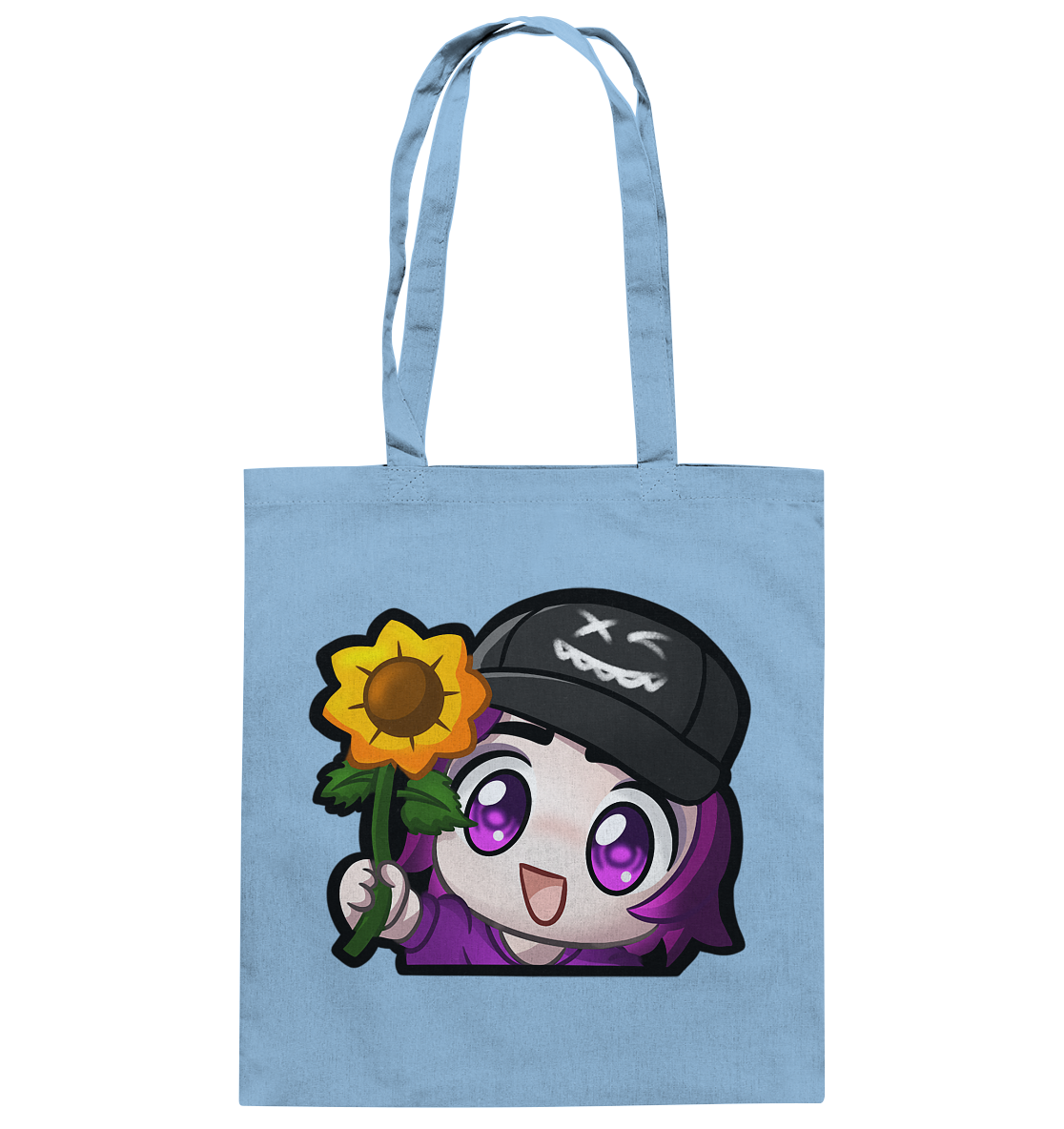 x3_kaspa Flower - Baumwolltasche