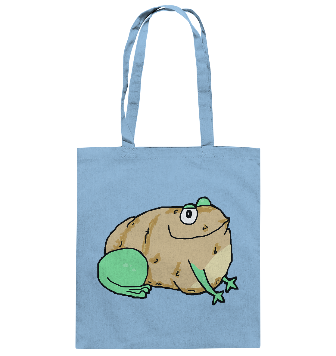Aylana87 Kartoffelfrosch - Baumwolltasche