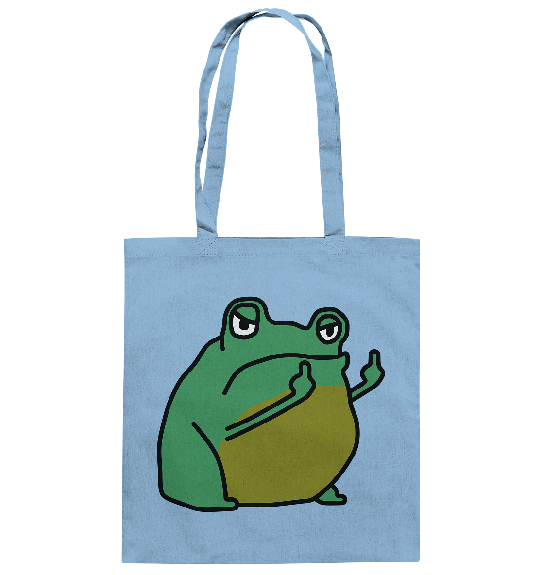 Aylana87 Kackfrosch - Baumwolltasche