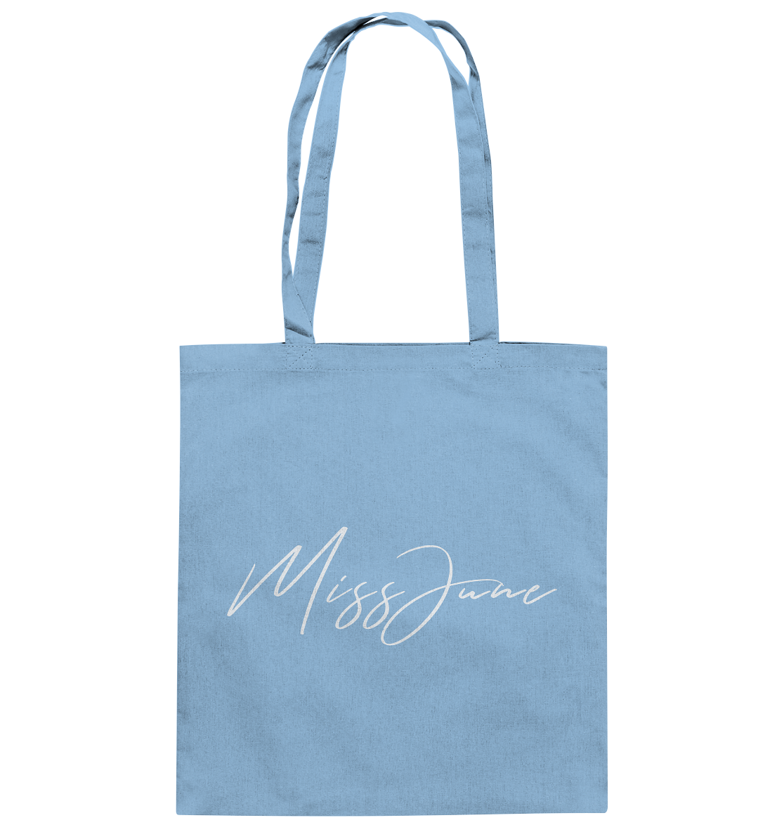 MissJuneDJ Logo - Baumwolltasche