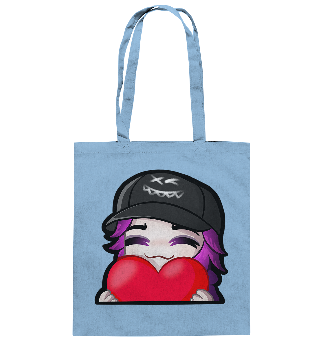 x3_kaspa Love - Baumwolltasche
