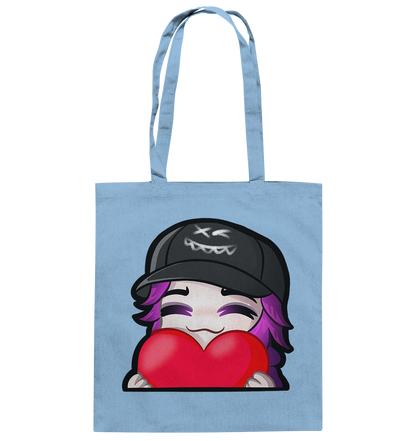 x3_kaspa Love - Baumwolltasche