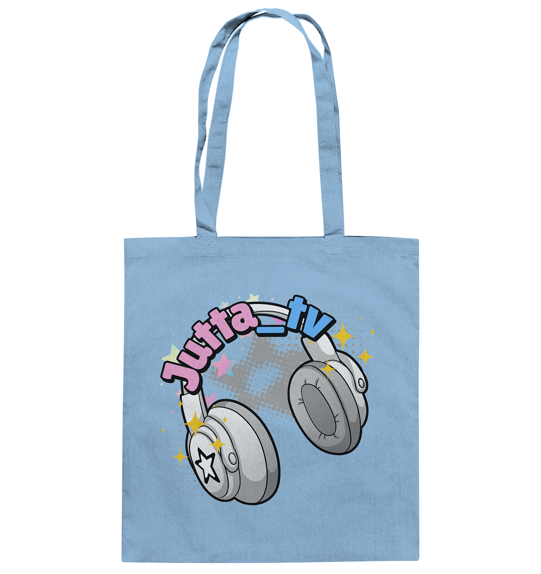 Jutta_tv Logo2 - Baumwolltasche